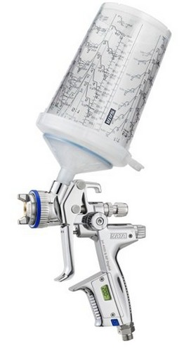 Краскопульт SATAjet 4000 B RP DIGITAL с RPS сменными стаканами 0.3л /0.6л / 0.9л и шарнирным соединением