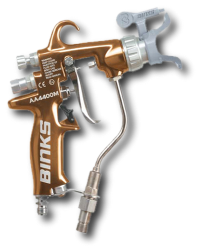 Комбинированный краскораспылитель Binks AA4400M